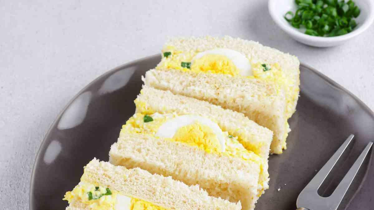 Cómo hacer tamago sando, el sándwich de huevo esti