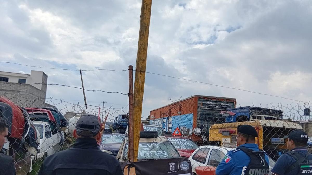 Aseguran inmuebles en Chalco usados para almacenar autoparte