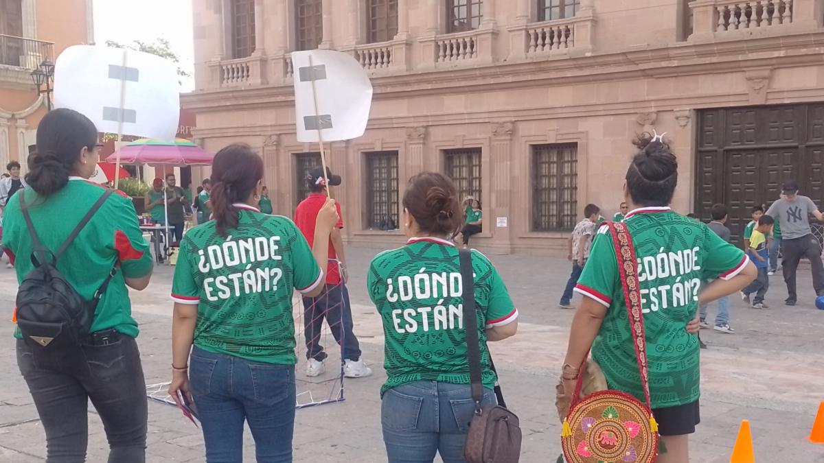 “Cascarita por la impunidad": colectivos protestan por desap