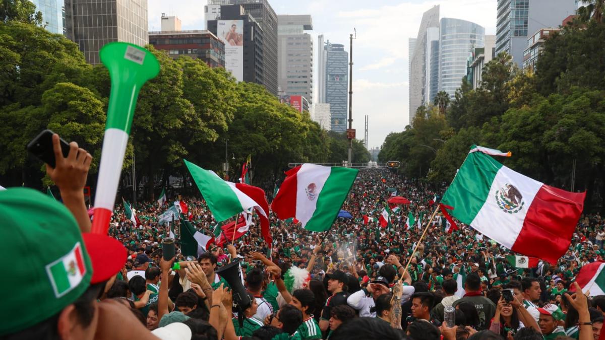 Estadio, Zócalo y Ángel: Medio millón de personas vivieron l