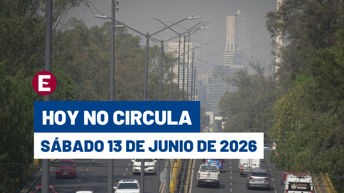 Coches con este holograma descansan el 13 de junio en CDMX y Edomex