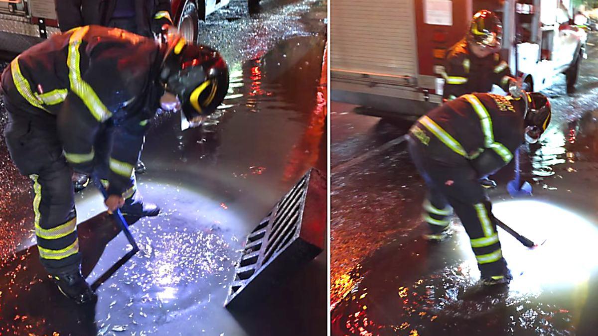 墨西哥城暴雨引发混乱：积水、倒树致一人受伤