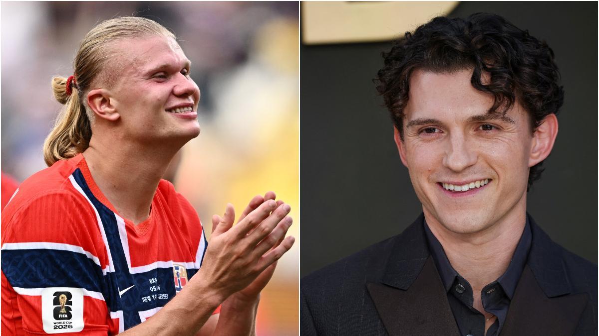 Por qué Erling Haaland ignoró a Tom Holland? El goleador de Noruega rechazó al actor