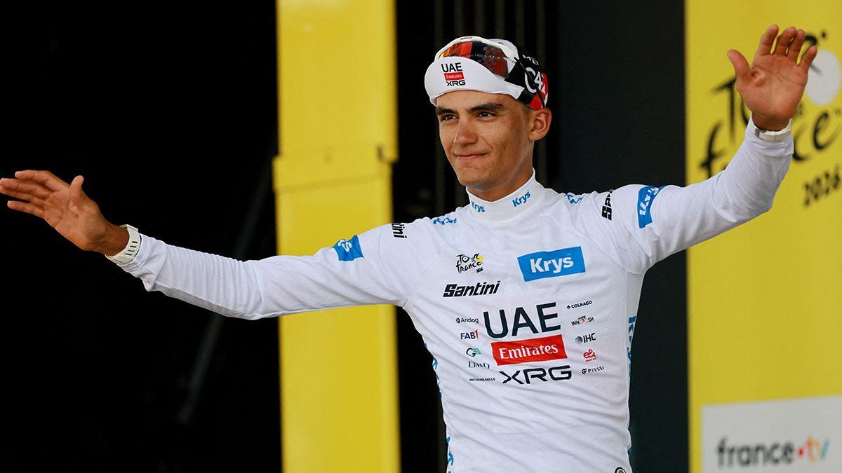 Isaac del Toro sigue en lo alto del Tour de Francia tras la etapa 7