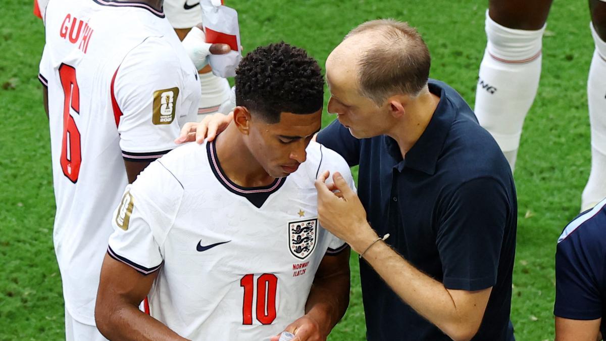 Thomas Tuchel y Bellingham se enfrascan tras clasificación de Inglaterra