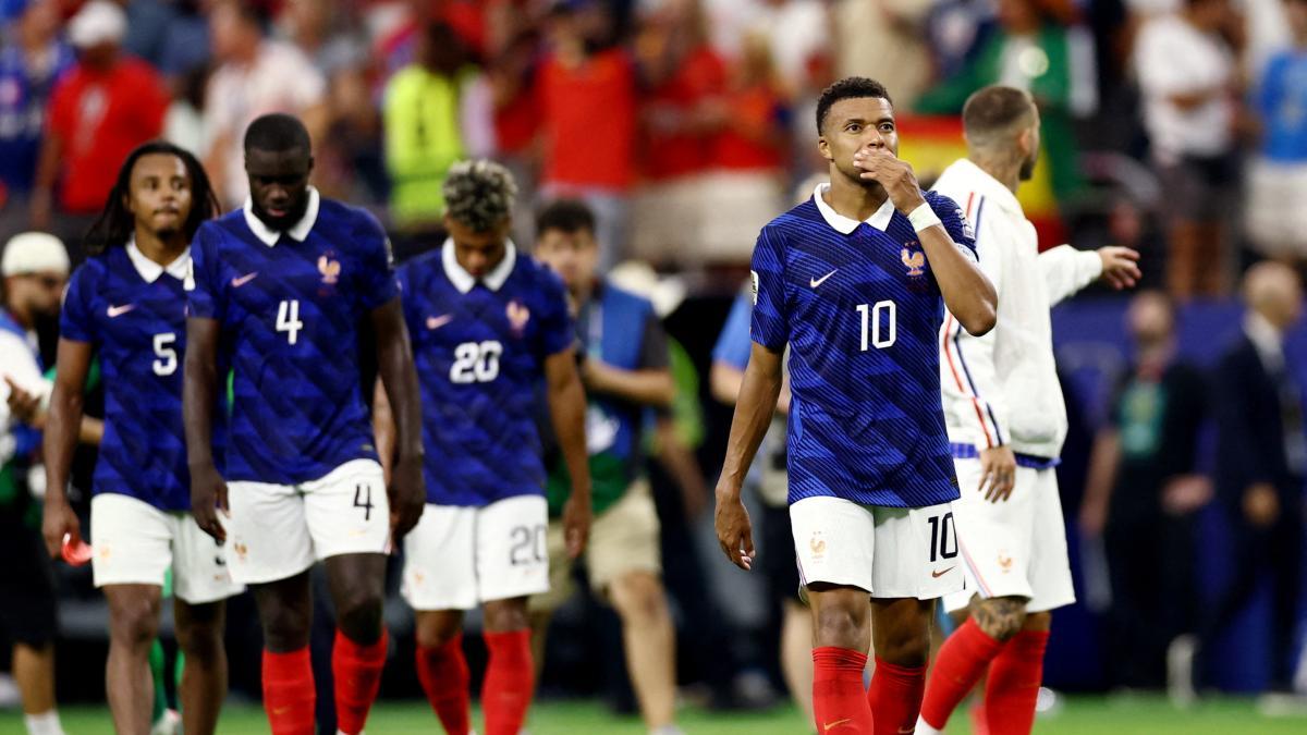 Decepción total: La prensa de Francia destroza a Mbappé y exige a Zidane tras caer ante España