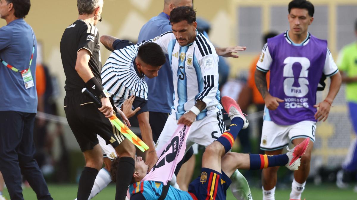 El peor escenario para Leandro Paredes tras su agresión a Gavi y Eric García en la final del Mundial