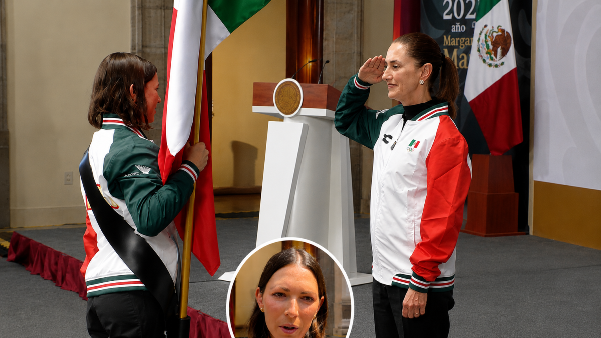 Gabriela Garza: de ver a su padre en Londres 2012 a ser la abanderada de México en Centroamericanos