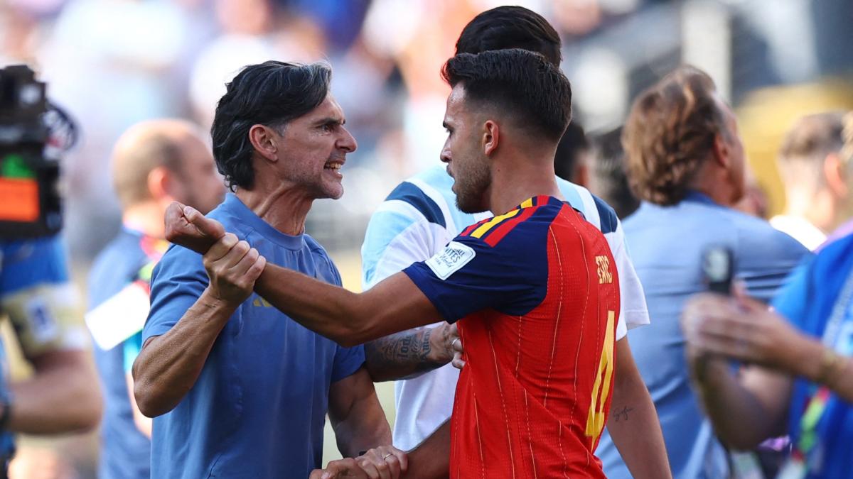 Roberto Ayala se pronuncia tras el incidente con Dani Olmo al final de la final del Mundial