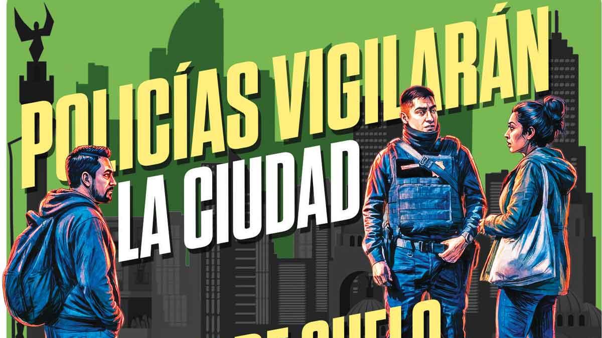 Código Águila, policías vigilarán la ciudad a ras de suelo