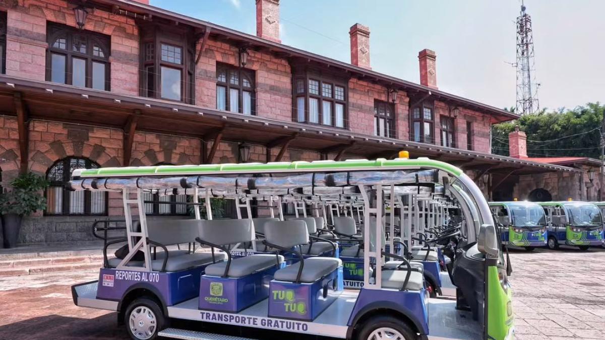 Querétaro is launching free electric transport in its historic center