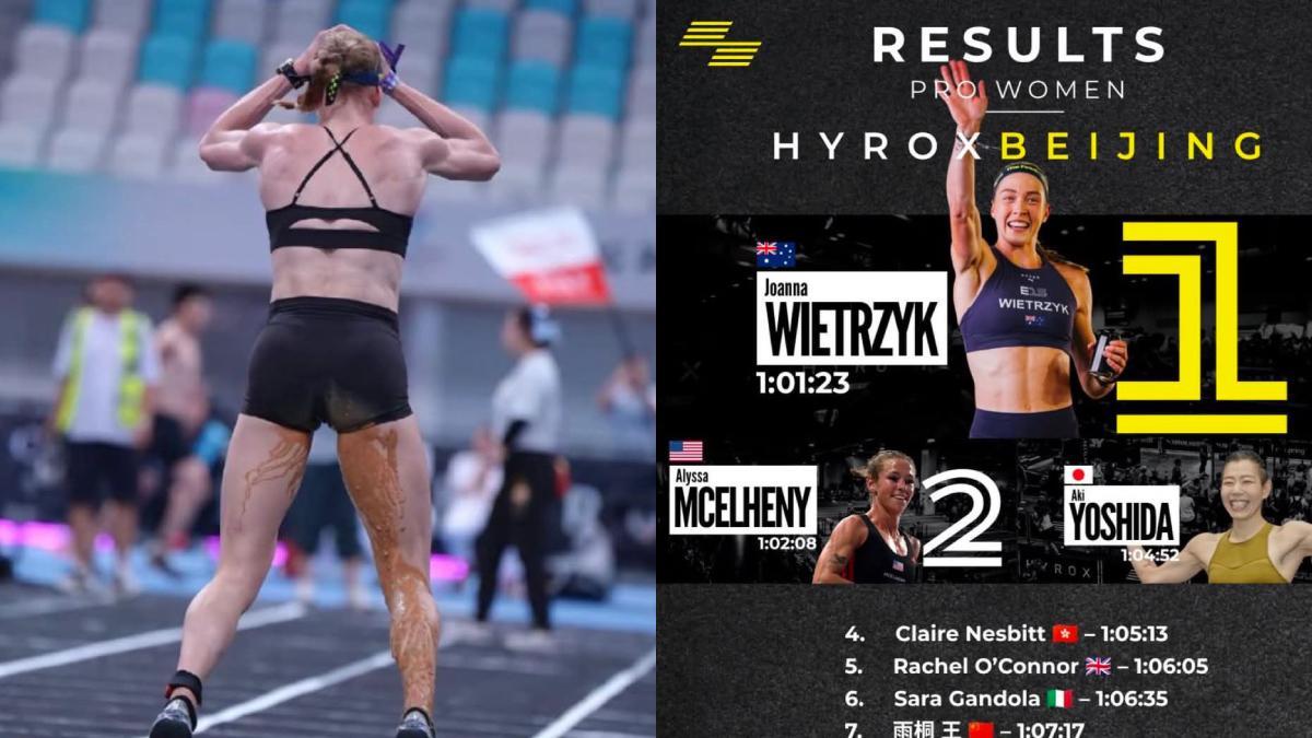 After worst accident of her life, Joanna Wietrzyk wins Hyrox Women Pro