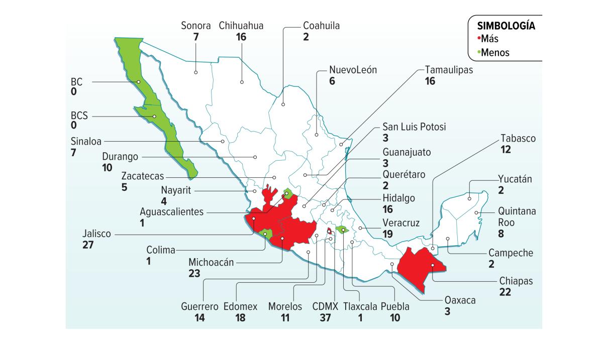 Viven 308 niños con sus madres en las cárceles de México
