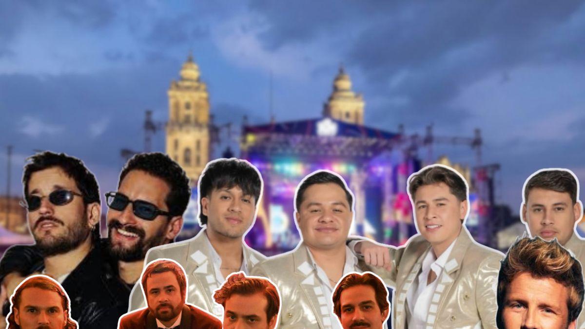 Enjambre, Mau y Ricky y Los Recoditos en el Zócalo de la CDMX: esto se sabe del concierto