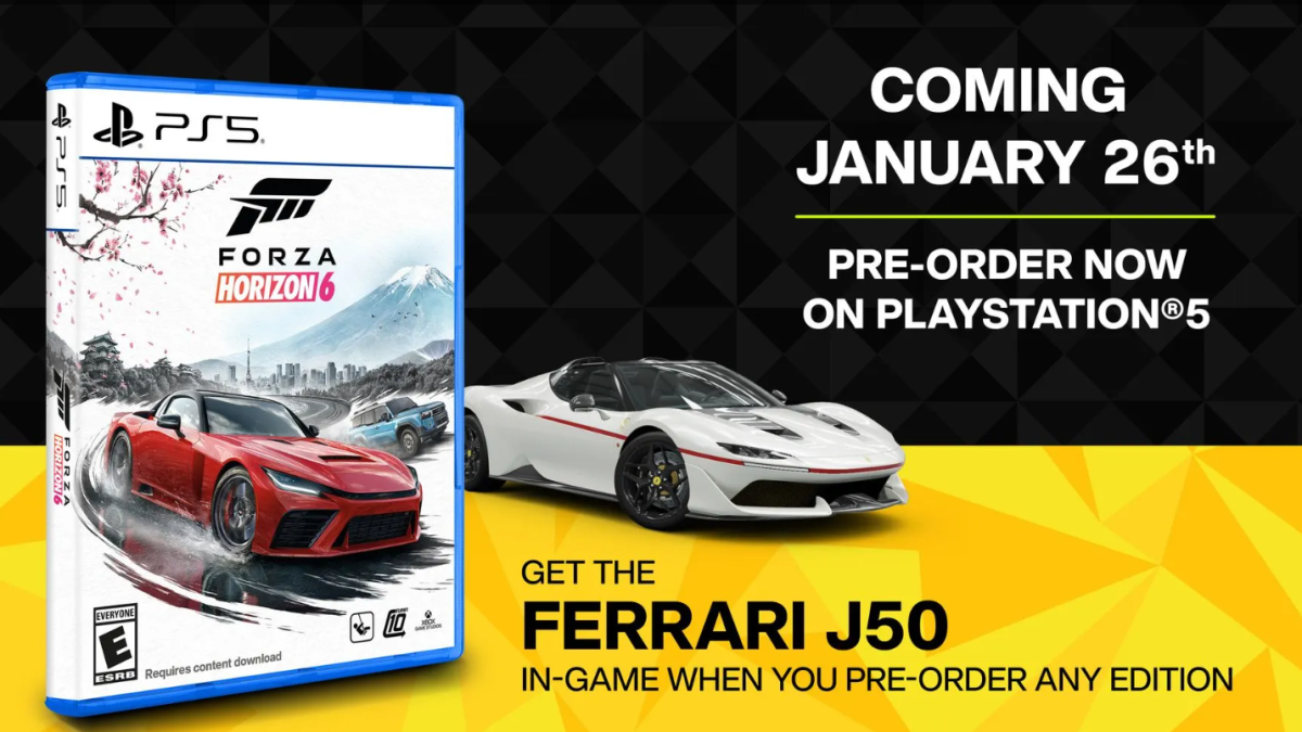 Forza Horizon 6 tendrá disco físico en PS5, pero incluirá una condición inesperada
