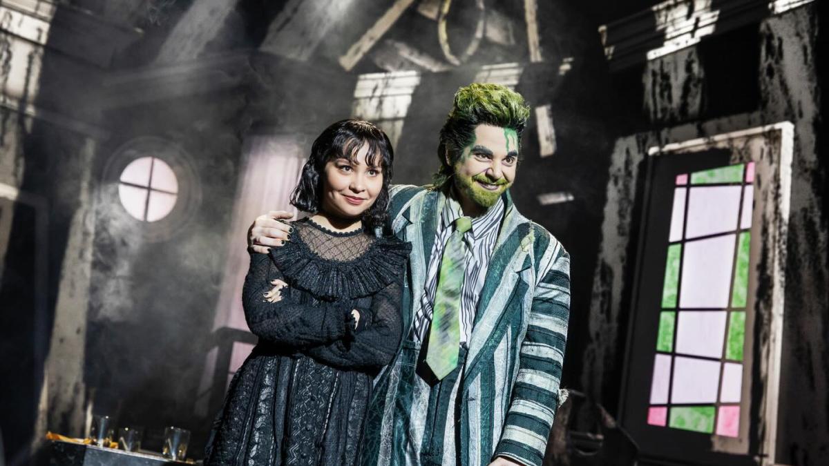 Beetlejuice, el musical, estrenó su temporada en el Centro Cultural 1 y esto durará en cartelera