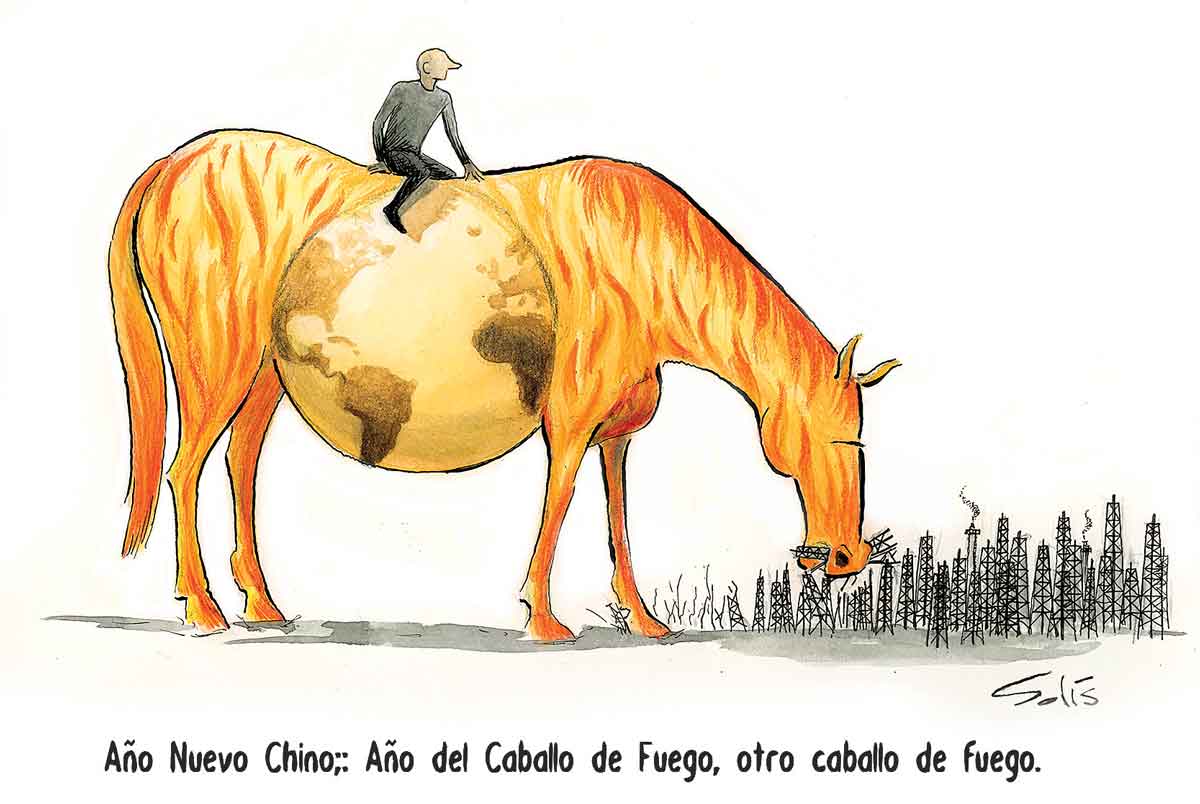  Cartón, Solis, 17 febrero 2026. 